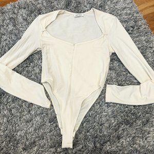 Iamnotbasic ADELE BODYSUIT - IVORY